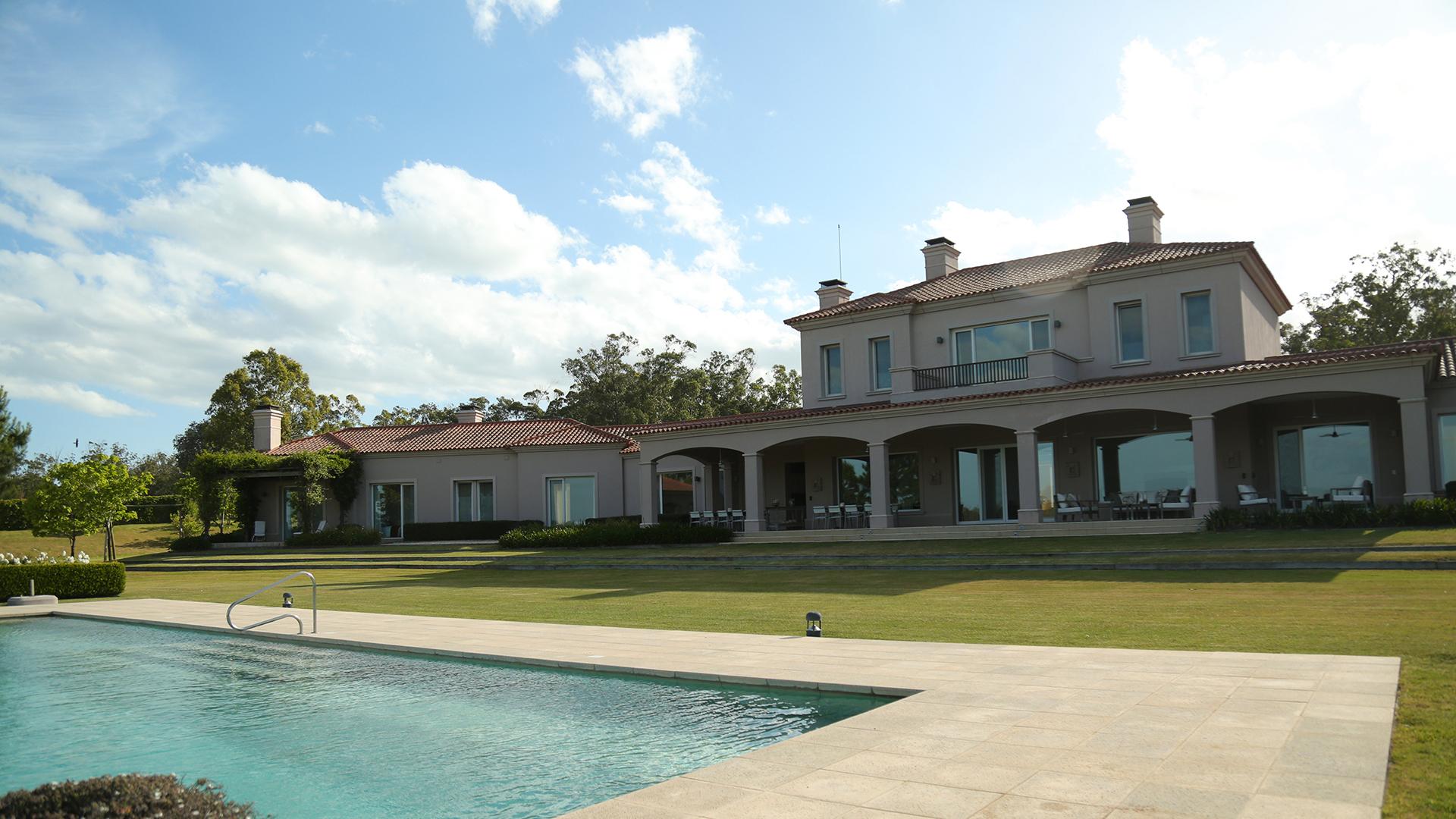 Exceptional Tuscan Style Villa located in Manantiales, Punta del Este, Uruguay, listed by Curiocity Villas.
